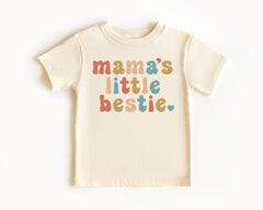 Mama's Little Bestie Bodysuit - Mommy's Little Bestie - First Mothers Day Gift - Little Best Friend Toddler Shirt - New Mom Gift