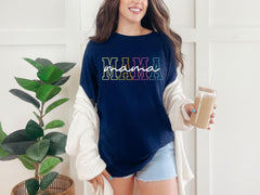 Mama T-Shirt - Mama Fluorescent Color Tee - Mothers Day Gift - Neon Mama Shirt - Birthday Gift - Gift For Her -  Mom Pregnancy Gift