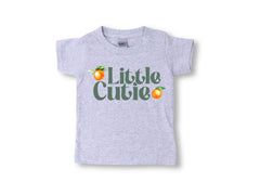 Little Cutie Bodysuit - Cute Orange Baby Toddler Shirt - Baby Shower Gift - Newborn Kid Natural Shirt - Little Orange Youth Tee