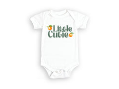 Little Cutie Bodysuit - Cute Orange Baby Toddler Shirt - Baby Shower Gift - Newborn Kid Natural Shirt - Little Orange Youth Tee