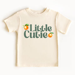 Little Cutie Bodysuit - Cute Orange Baby Toddler Shirt - Baby Shower Gift - Newborn Kid Natural Shirt - Little Orange Youth Tee