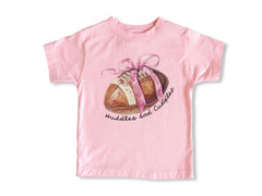 Huddles & Cuddles Football Bodysuit -  Baby Girl Football Toddler Shirt - Cute Game Day Kids Tee - Natural Girls Youth T-Shirt Tee for Girls