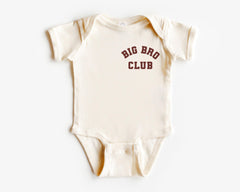 Big Bro Toddler Shirt  - Big Bro Club - Shirt For Boys - Big Brother Announcement - Cute Retro Kids Tee - Promoted To Be Big Brother