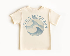 Little Beach Bum Bodysuit - Summer Time Toddler Shirt - Kids Summer Vacation - Retro Summer Kids Tee - Funny Beach Youth T-Shirt