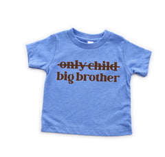 Big Brother Toddler Shirt - Baby Announcement - Only Child - Promoted To Big Brother - New Big Bro Youth T-Shirt - Retro Big Brother Kids