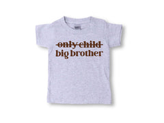 Big Brother Toddler Shirt - Baby Announcement - Only Child - Promoted To Big Brother - New Big Bro Youth T-Shirt - Retro Big Brother Kids