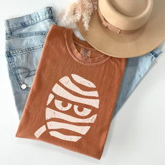 Retro Halloween Faces Shirt - Halloween Mummy T-Shirt - Pumpkin Face Tee - Halloween Crew Shirt - Halloween Party Shirt - Trick or Treat Tee