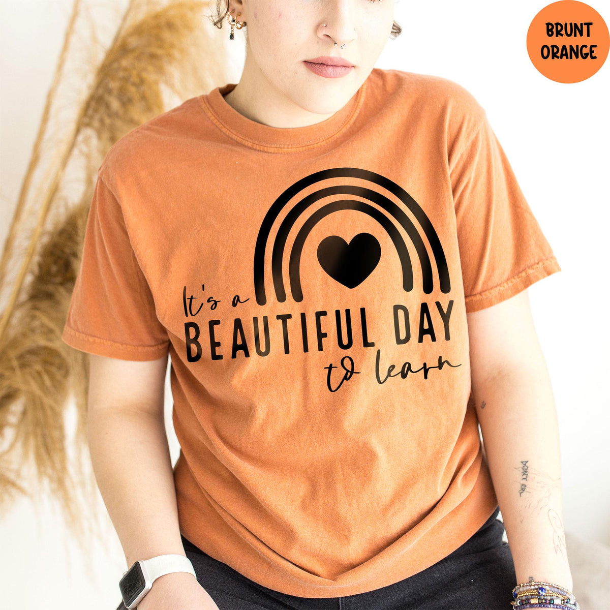 Comfort Colors® Shirt, It's a Beautiful Day to Learn, Teacher Shirt Gifts, Teacher Life Shirt, Back To School, Teacher Appreciation Gift