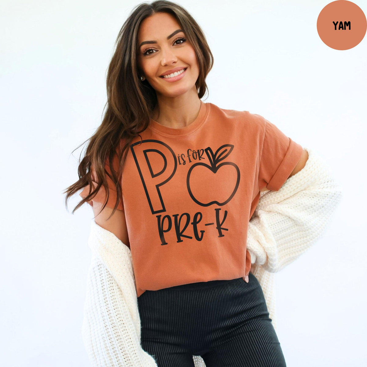 Comfort Colors® Pre-K Teacher Shirts, P is for Pre-k, Kindergarten Shirt, Teacher Shirt, Teacher Appreciation, Gift For Teachers