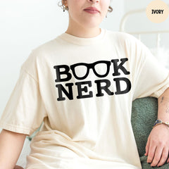 Comfort Colors® Book Lover Shirt, Book Nerd Shirt, Reading Shirt, Librarian Shirt, Bookworm Shirt, Teacher Shirt, Gift For Book Lover