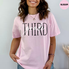 Comfort Colors® Third Grade Shirt, Third Grade Teacher Shirt, Back To School Shirt, First Day Of School Shirt, Third Grade Teacher Gift