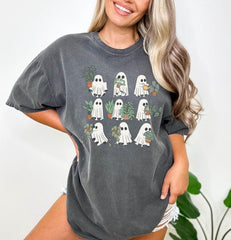 Comfort Colors® Ghost Plant Shirts - Halloween Plant Shirt - Plant Lover Gift - Plant Lady Shirt - Crazy Plant Lady T-Shirt - Plant Mom Gift