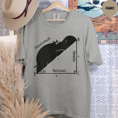 Comfort Colors® Shirt, Hippopotenuse Tee, Math Teacher Gift, Funny Math Teacher Shirt, Geometry Teacher, Math Lover, Teacher Gift
