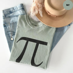 Comfort Colors® Pi Shirt, Pi Day Math Shirt, Math Teacher Shirt, Mathematics Gift, Pi Number Shirt, Pi Symbol Shirts