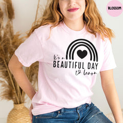 Comfort Colors® Shirt, It's a Beautiful Day to Learn, Teacher Shirt Gifts, Teacher Life Shirt, Back To School, Teacher Appreciation Gift