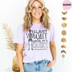Comfort Colors® Skeleton Teacher Halloween Shirt, Skull Tee, Halloween Vibe Tee, Funny Halloween Teacher Shirt, Teacher Shirt