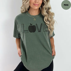 Comfort Colors® Teacher Love Shirt, Inspirational Teacher Shirt, Teacher Appreciation Shirt, Cute Teacher Shirt, Teacher Life Shirt