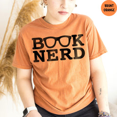 Comfort Colors® Book Lover Shirt, Book Nerd Shirt, Reading Shirt, Librarian Shirt, Bookworm Shirt, Teacher Shirt, Gift For Book Lover