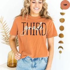 Comfort Colors® Third Grade Shirt, Third Grade Teacher Shirt, Back To School Shirt, First Day Of School Shirt, Third Grade Teacher Gift