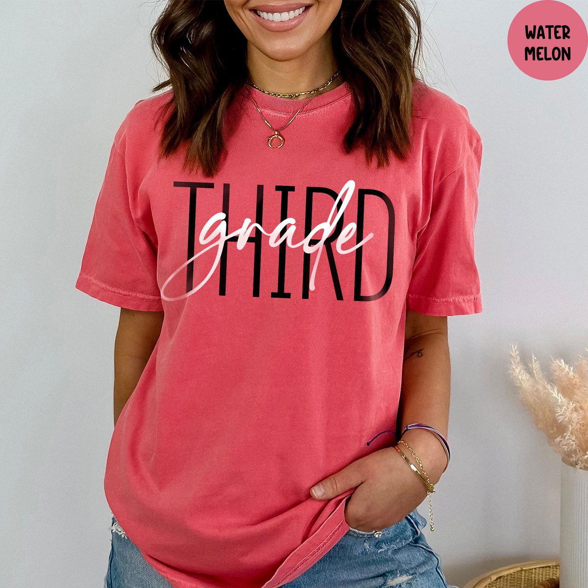 Comfort Colors® Third Grade Shirt, Third Grade Teacher Shirt, Back To School Shirt, First Day Of School Shirt, Third Grade Teacher Gift