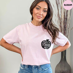 Comfort Colors® Afterschool Shirt, Teacher Shirt, School Snack Shirt, After School Snack Pocket Shirt, Back To School