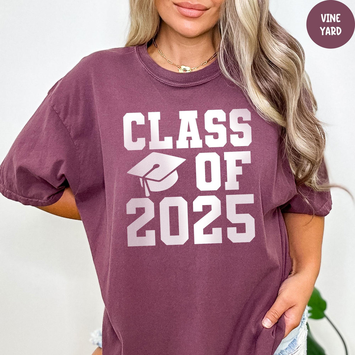 Comfort Colors® Class Of 2025 Shirt, Senior 2025 T-Shirt, 2025 Graduate, High School Senior, 2025 Graduate T-Shirt, Graduation Gift