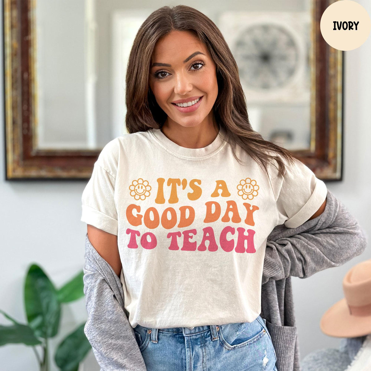 Comfort Colors® It's a Good Day to Teach Shirt, Teacher Shirt, Back to School, First Day of School, Teacher Gifts
