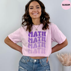 Comfort Colors® Math Teacher Shirt, Math Lover Shirt, Gift For Mathematician, Mathematics Geek, School Math Lover Tees