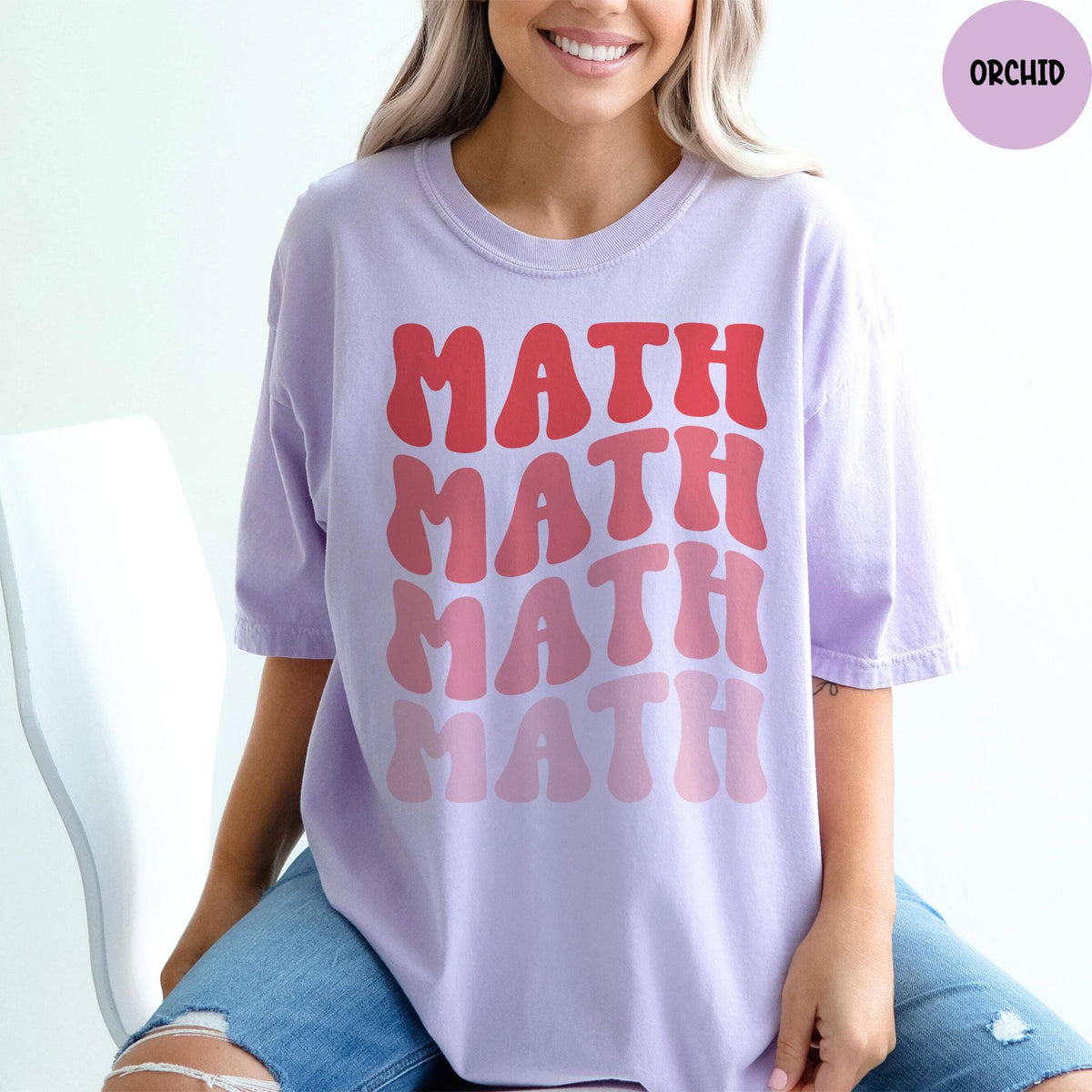 Comfort Colors® Math Teacher Shirt, Math Lover Shirt, Gift For Mathematician, Mathematics Geek, School Math Lover Tees