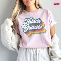 Comfort Colors® Third Grade Shirt, 3rd Grade T-Shirt, Teacher Appreciation Gift, 3rd Grade Teacher Shirt, Elementary School T-Shirt