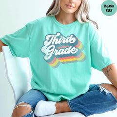 Comfort Colors® Third Grade Shirt, 3rd Grade T-Shirt, Teacher Appreciation Gift, 3rd Grade Teacher Shirt, Elementary School T-Shirt