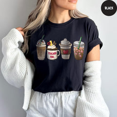 Comfort Colors® Teacher Fuel Shirt, Cute Coffee Lover Teacher Shirt, Teacher Appreciation Gift, Teacher School, Teachers Day Tshirt