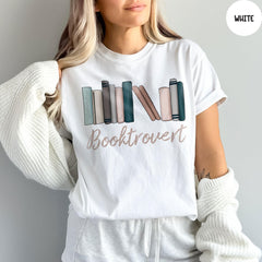 Comfort Colors® Booktrovert Shirt, Book Lovers Gifts, Gifts For Book Lovers Women, Book Shirts For Women, Book Lover Gift Shirt