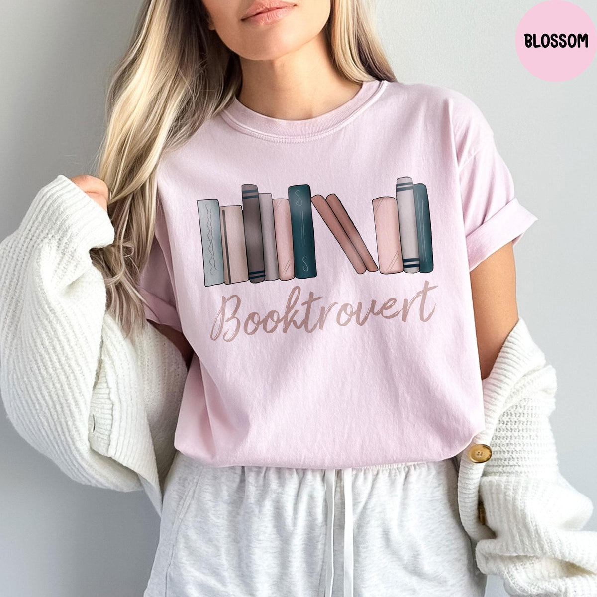 Comfort Colors® Booktrovert Shirt, Book Lovers Gifts, Gifts For Book Lovers Women, Book Shirts For Women, Book Lover Gift Shirt