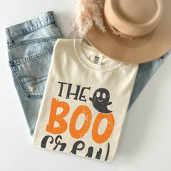 Boo Crew Halloween Comfort Colors® Shirt - Halloween Crew Shirts - Custom Halloween Shirts - Halloween Family Shirts - Party T-Shirts