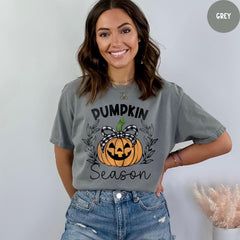 Comfort Colors® Pumpkin Season Shirt, Fall Season T-Shirt, Fall Shirt, Thanksgiving Shirt, Fall Pumpkin Shirt, Autumn Shirt