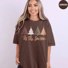 Comfort Colors® Tis The Season Shirt, Christmas Tis The Season Shirt, Merry Christmas Shirt, Cute Winter T-Shirt, Christmas Gift
