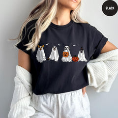 Comfort Colors® Halloween Ghost Shirt, Funny Halloween Shirt, Halloween Party Tee, Halloween Pumpkin Shirt, Spooky Season Shirt