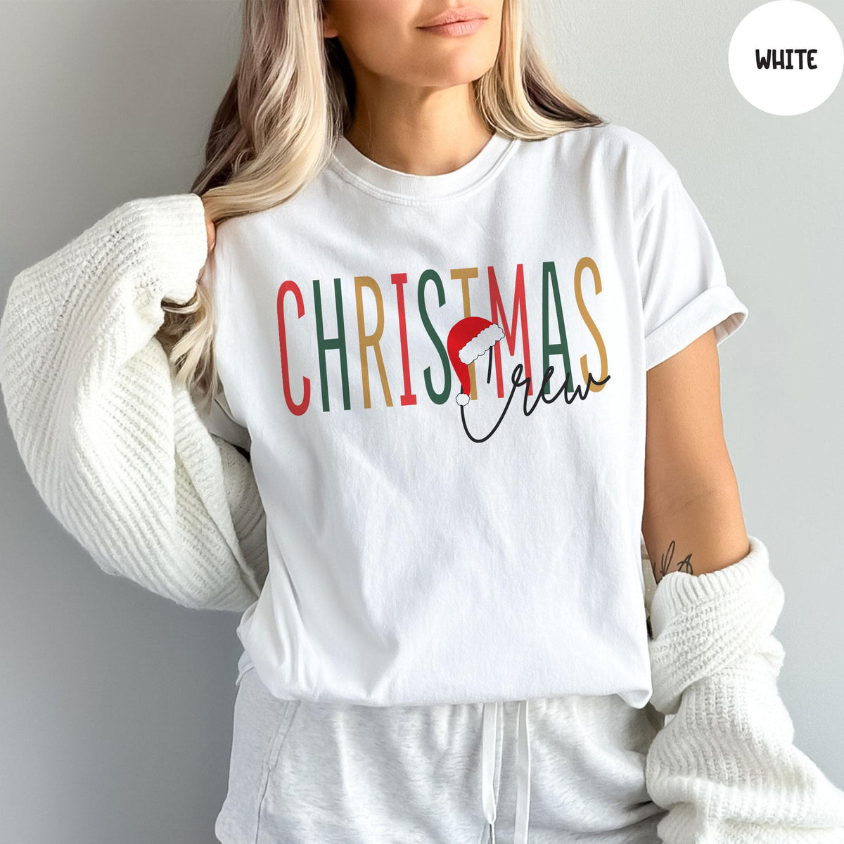 Comfort Colors® Christmas Crew Shirt, Family Christmas Shirt, Family Matching Christmas Tshirt, Christmas T Shirt, Holiday Shirt