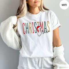 Comfort Colors® Christmas Crew Shirt, Family Christmas Shirt, Family Matching Christmas Tshirt, Christmas T Shirt, Holiday Shirt