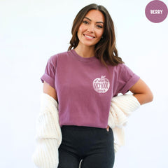 Comfort Colors® Afterschool Shirt, Teacher Shirt, School Snack Shirt, After School Snack Pocket Shirt, Back To School