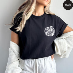 Comfort Colors® Afterschool Shirt, Teacher Shirt, School Snack Shirt, After School Snack Pocket Shirt, Back To School
