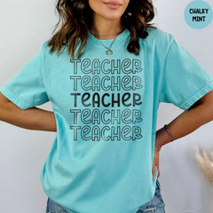 Comfort Colors® Teacher Shirt, Back to School Teacher Shirt, New Teacher Gift, Elementary School Shirt, Teacher Appreciation