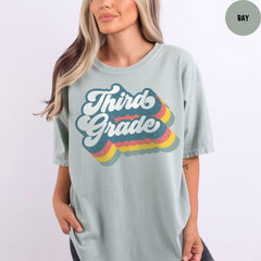Comfort Colors® Third Grade Shirt, 3rd Grade T-Shirt, Teacher Appreciation Gift, 3rd Grade Teacher Shirt, Elementary School T-Shirt