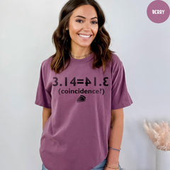 Comfort Colors Pi Day Shirt - Math Teacher Gift - Funny Pi Symbol T-Shirt