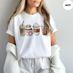 Comfort Colors® Teacher Fuel Shirt, Cute Coffee Lover Teacher Shirt, Teacher Appreciation Gift, Teacher School, Teachers Day Tshirt