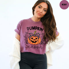 Comfort Colors® Pumpkin Season Shirt, Fall Season T-Shirt, Fall Shirt, Thanksgiving Shirt, Fall Pumpkin Shirt, Autumn Shirt