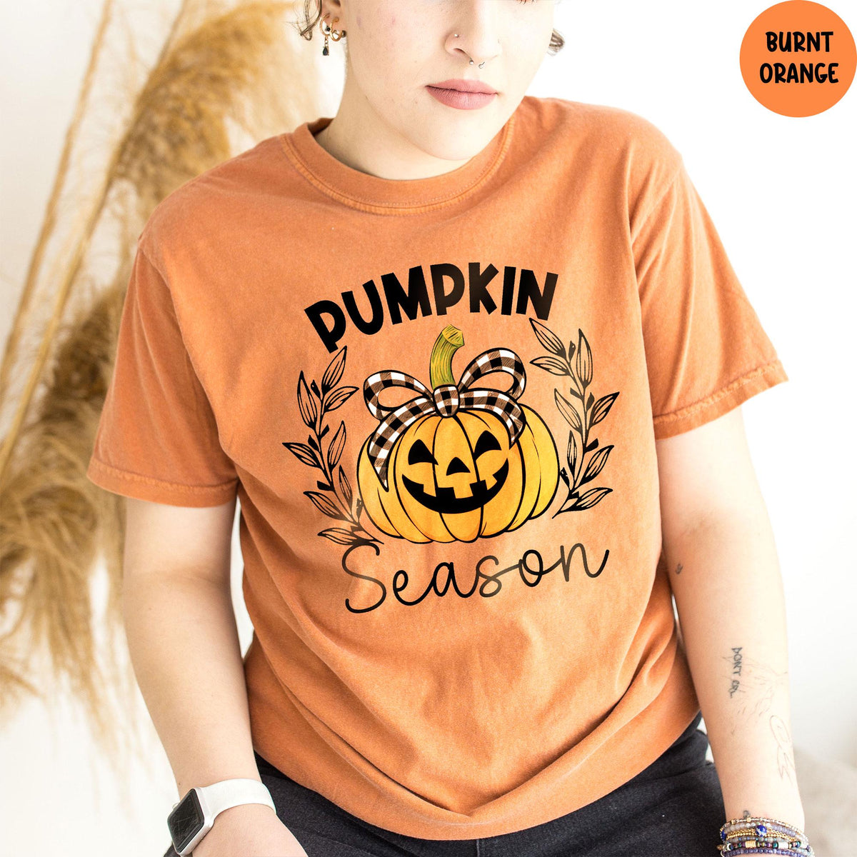 Comfort Colors® Pumpkin Season Shirt, Fall Season T-Shirt, Fall Shirt, Thanksgiving Shirt, Fall Pumpkin Shirt, Autumn Shirt
