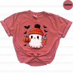 Comfort Colors® Ghost Halloween Shirt, Spooky T-shirt, Funny Halloween Shirt, Spooky Season, Cute Ghost Shirt, Halloween gift