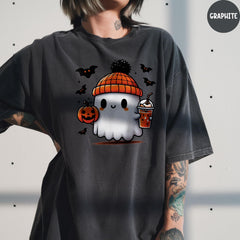 Comfort Colors® Ghost Halloween Shirt, Spooky T-shirt, Funny Halloween Shirt, Spooky Season, Cute Ghost Shirt, Halloween gift